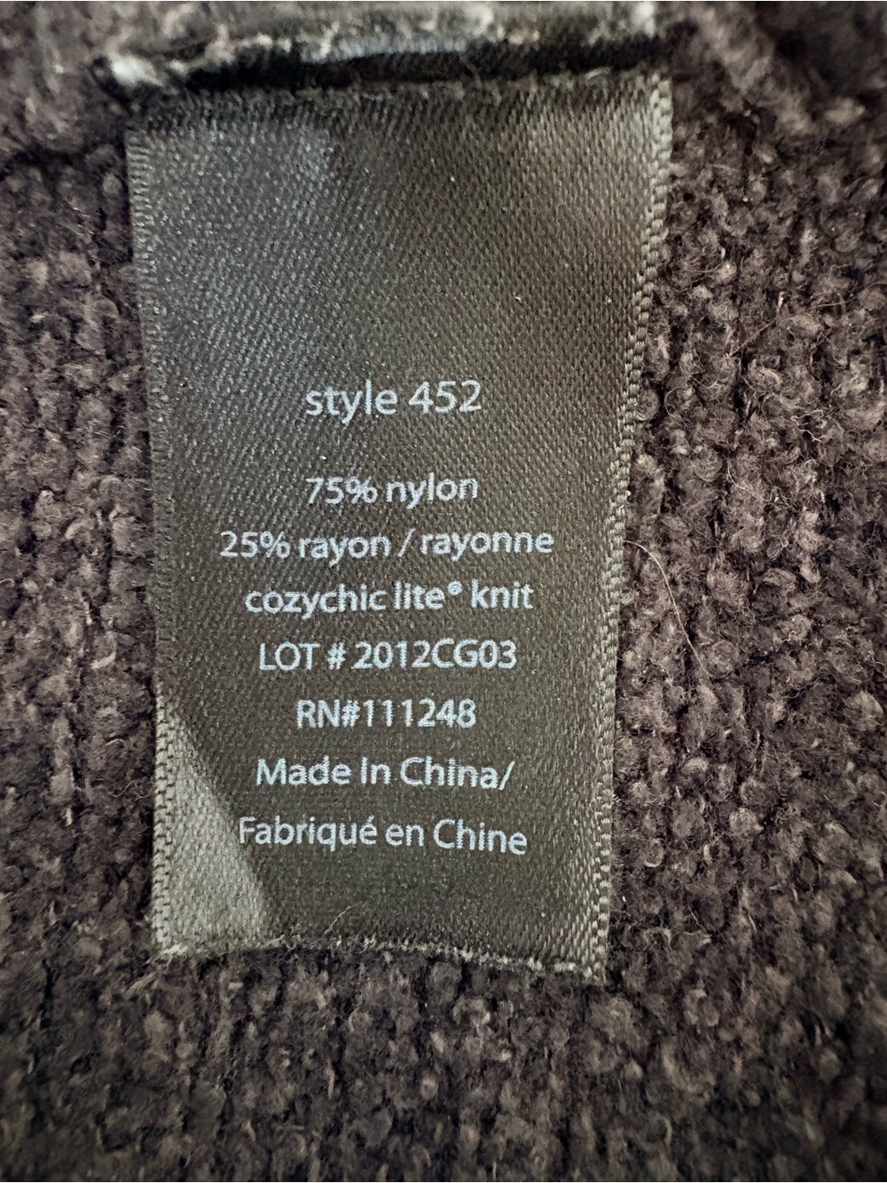 Barefoot Dreams CozyChic Lite Circle Cardigan Sz XS/S Charcoal EUC - Picture 13 of 15